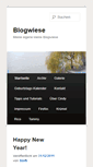 Mobile Screenshot of blogwiese.de
