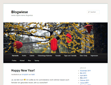 Tablet Screenshot of blogwiese.de